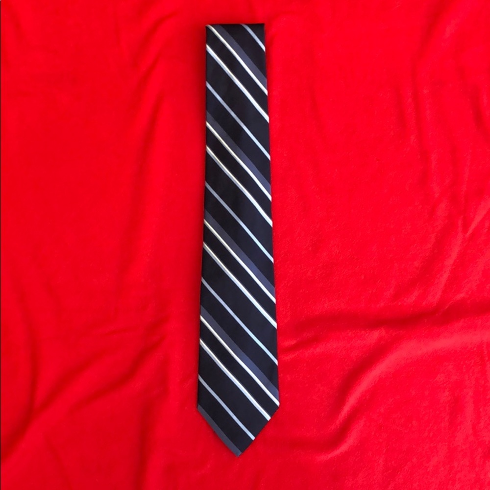 Express Blue Striped Tie